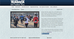 Desktop Screenshot of mlkday5k.com